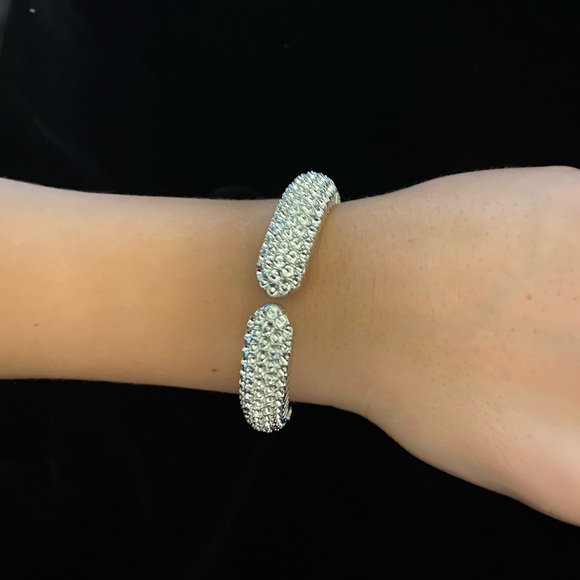Two Silver tone Bracelets - Picture 3 of 7